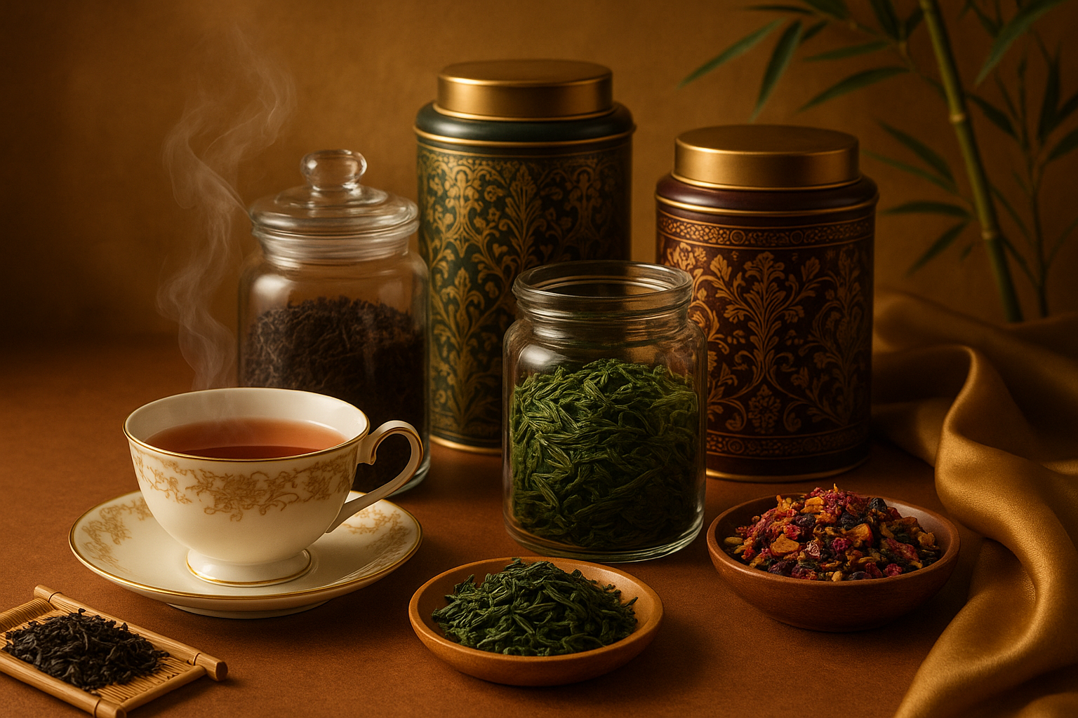 Signature Tea Collection Artisan Loose Leaf Teas – Elysian Reserve